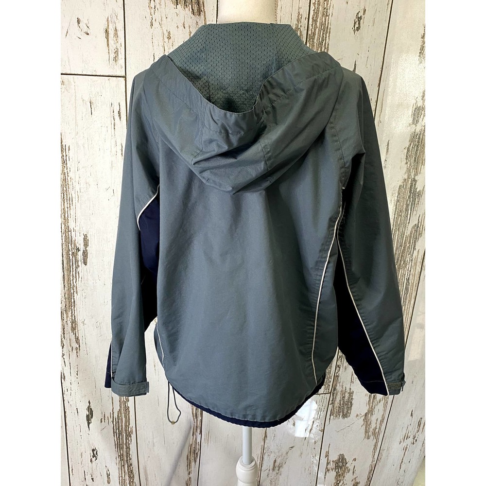 Early 2000s/90s Vintage Reebok Green And Navy Tracksuit Set - Picture 4 of 5
